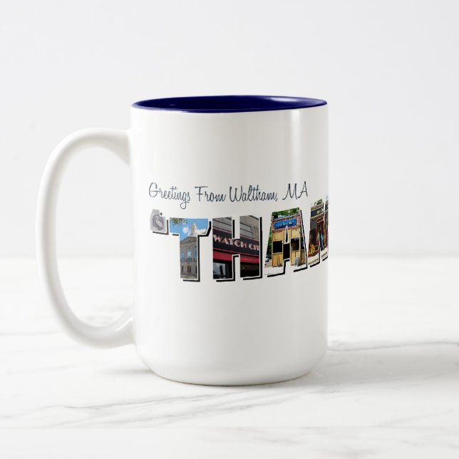 2 Couleurs Tasse de café de Thamtastic (Gauche)