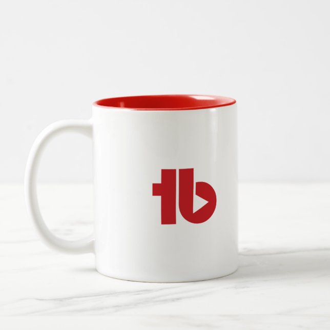 2 Couleurs Tasse de café de TubeBuddy (Gauche)