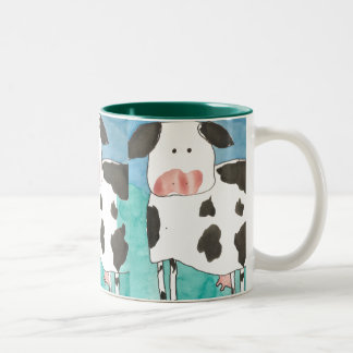 2 Couleurs Tasse de café de vache