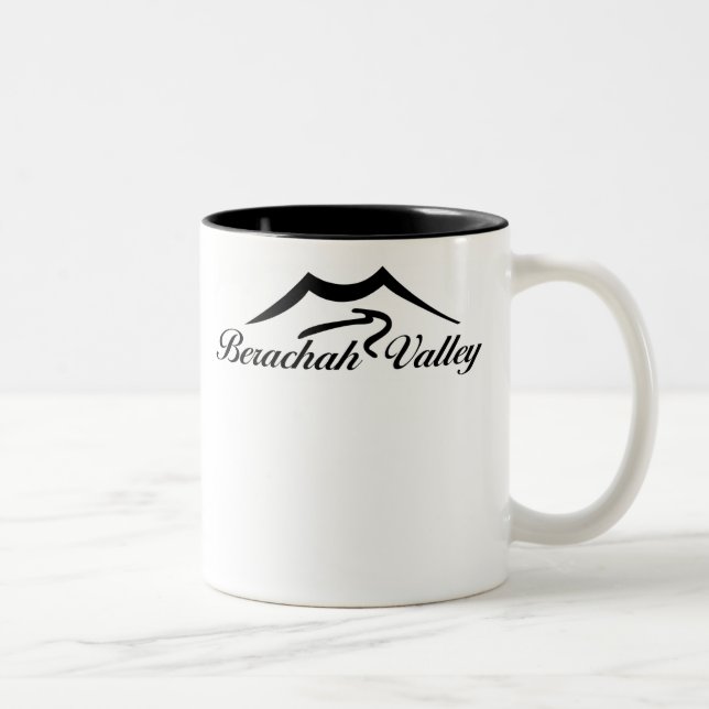 2 Couleurs Tasse de café de vallée de Berachah (Droit)