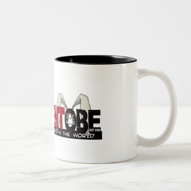 2 Couleurs Tasse de café de Waznmentobe (Droit)