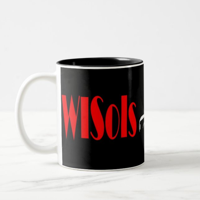 2 Couleurs Tasse de café de WISols (Gauche)