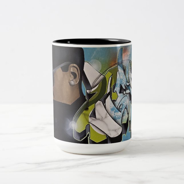 2 COULEURS TASSE DE CAFÉ DE ZIMAD (Centre)