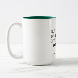2 COULEURS TASSE DE CAFÉ D'ESPOIR