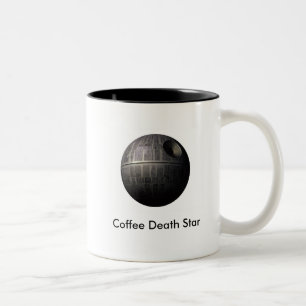 2 Couleurs Tasse de café d'étoile de la mort de café
