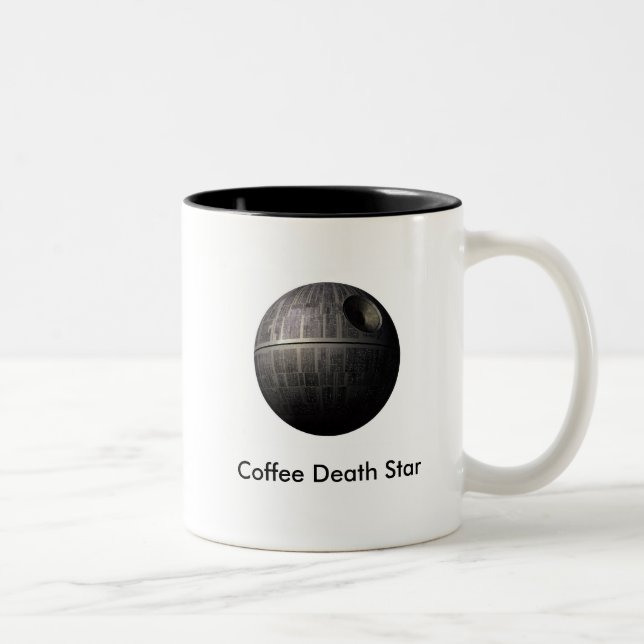 2 Couleurs Tasse de café d'étoile de la mort de café (Droit)