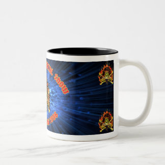 2 Couleurs Tasse de café Deux-Modifiée la tonalité par CMS -