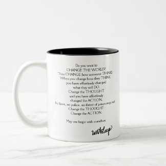 2 Couleurs tasse de café d'Oeil-Escroquerie d'unASLEEP, noire