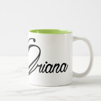 2 Couleurs Tasse de café d'Oriana
