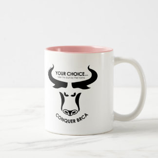 2 Couleurs Tasse de café droitière de BRCA Previvor
