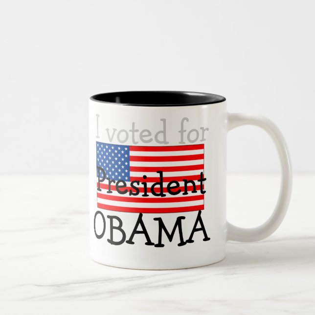 2 Couleurs Tasse de café du Président Obama (Droit)