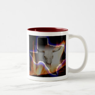 2 Couleurs Tasse de café du Texas Risin