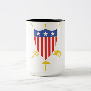 2 Couleurs Tasse de café d'USFCA