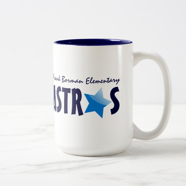 2 Couleurs Tasse de café élémentaire d'étoiles de Frank (Droit)