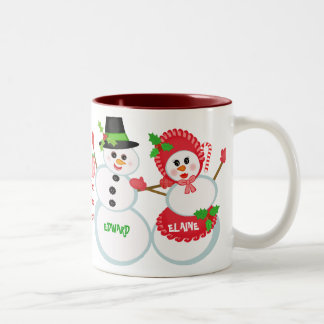 2 Couleurs Tasse de café en verre d'amour de bonhommes de