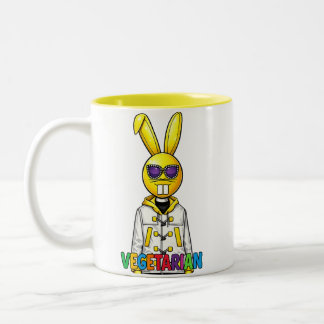 2 Couleurs Tasse de café graphique d'art urbain tendance | De