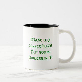 2 Couleurs Tasse de café irlandais