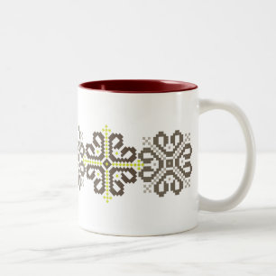 2 Couleurs Tasse de café letton