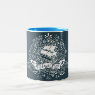 2 Couleurs Tasse de café motrice nautique