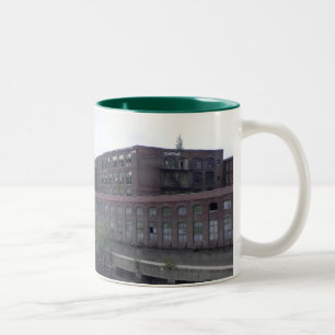 2 Couleurs Tasse de café Moulins Lowell Massachusetts