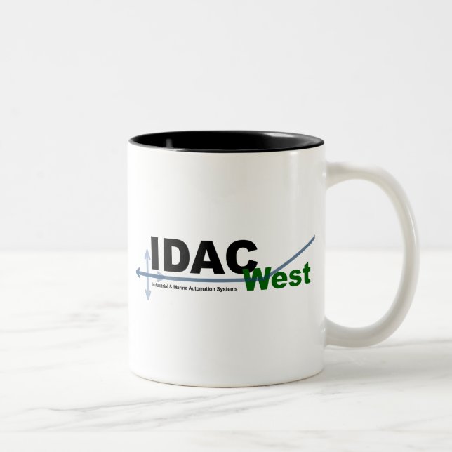 2 Couleurs Tasse de café occidentale d'IDAC (Droit)