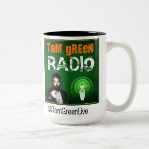2 Couleurs Tasse de café par radio verte de Tom