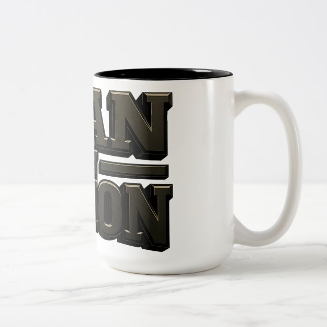 2 Couleurs Tasse de café Plan en action (Droit)