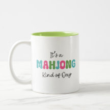Tasse de café pour amateur de Mahjong
