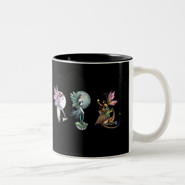 2 Couleurs Tasse de café sur le thème des fées gothiques par  (Droit)
