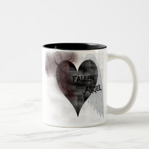 2 COULEURS TASSE DE CAFÉ TOMBÉE D'ANGE