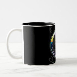 2 Couleurs Tasse de café verte d'observatoire