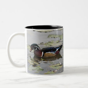 2 Couleurs Tasse de canards en bois