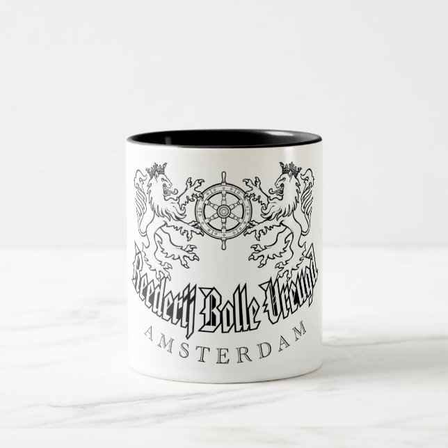 2 Couleurs Tasse de capitaines (Centre)