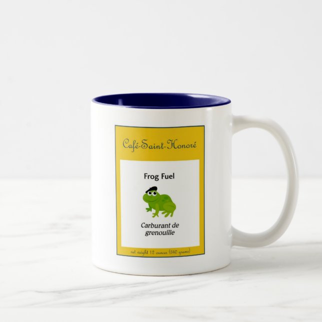 2 Couleurs Tasse de carburant de grenouille (Droit)