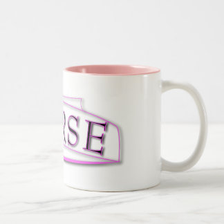 2 COULEURS TASSE DE CASQUETTE D'INFIRMIÈRE