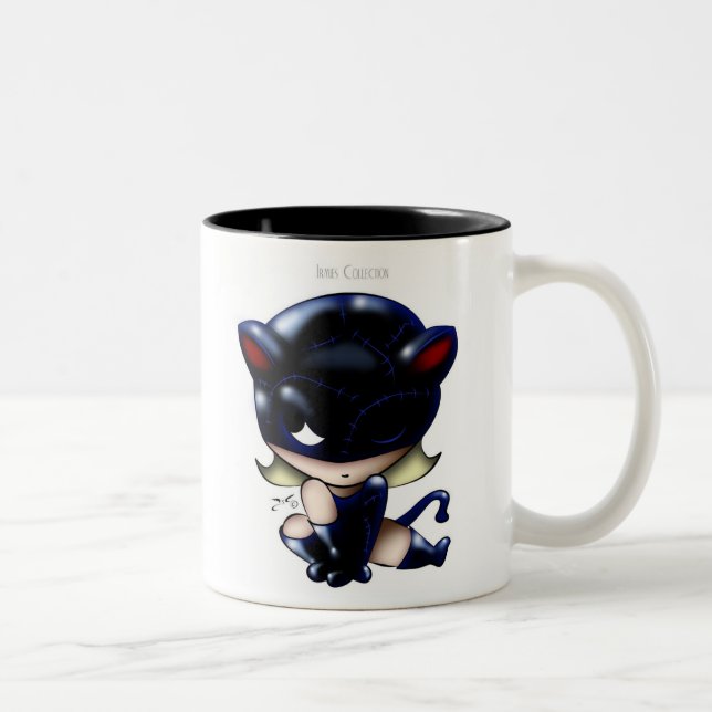 2 Couleurs Tasse de Catgurl (Droit)