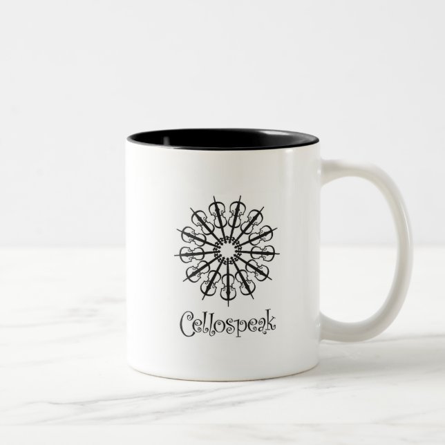 2 Couleurs Tasse de Cellospeak (Droit)