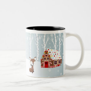 2 Couleurs TASSE de Chambre de pain d'épice