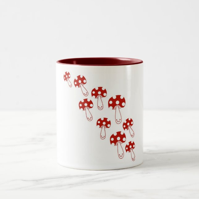 2 Couleurs Tasse de champignon (Centre)