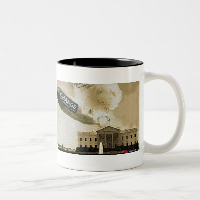2 Couleurs Tasse de CHANGEMENT de Hindenburg (Droit)