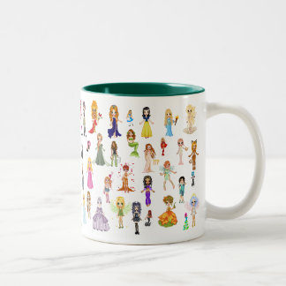 2 Couleurs Tasse de chariot