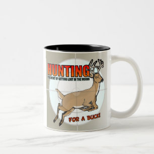 2 Couleurs Tasse de chasse de mâle