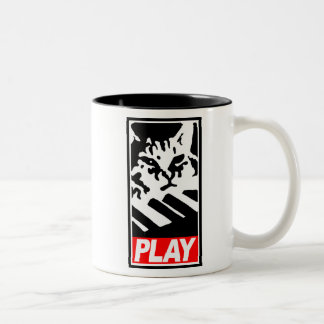 2 Couleurs Tasse de chat de clavier de jeu