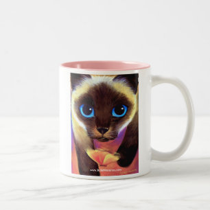 2 Couleurs Tasse de chat siamois - 104 me suivent