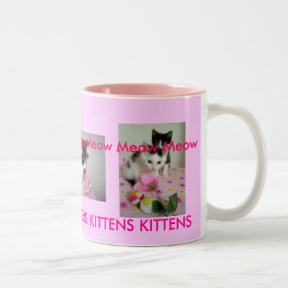 2 Couleurs Tasse de chatons