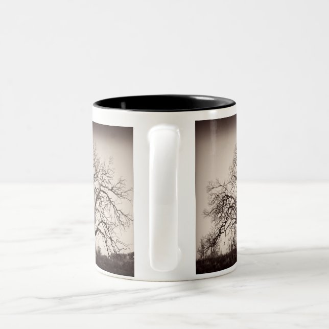 2 Couleurs Tasse de chêne (Poignée)