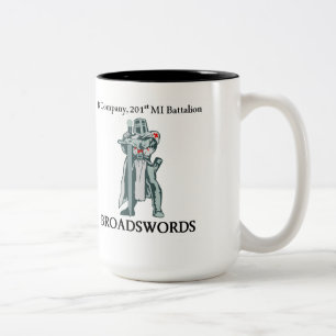 2 Couleurs Tasse de chevalier