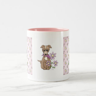 2 Couleurs Tasse de chiot