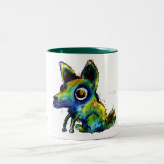 2 Couleurs Tasse de chiot
