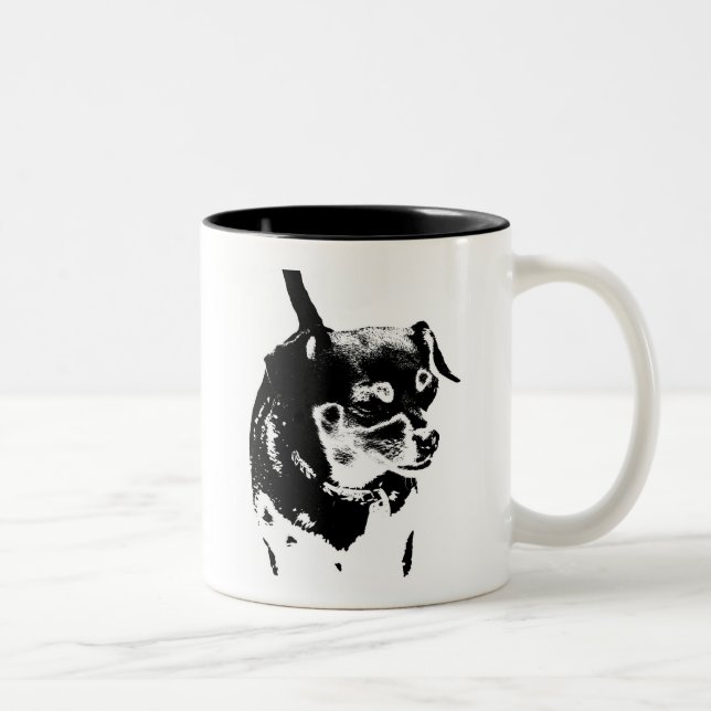 2 Couleurs tasse de chiwawa (Droit)